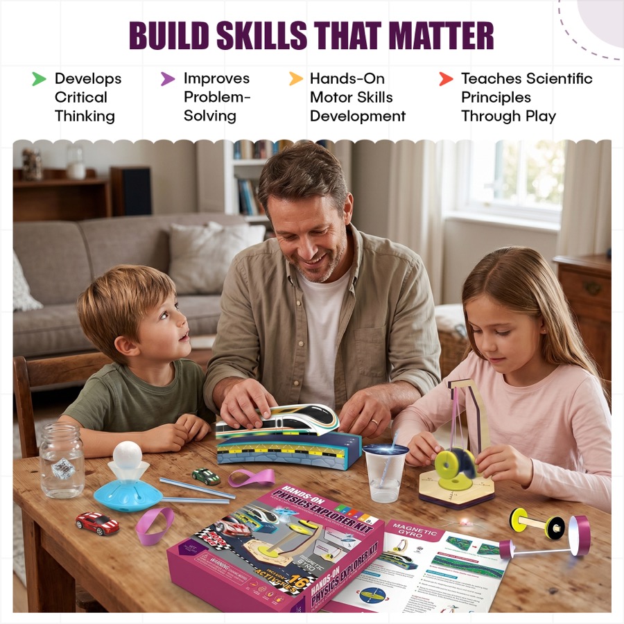 Physics Explorer Kit components